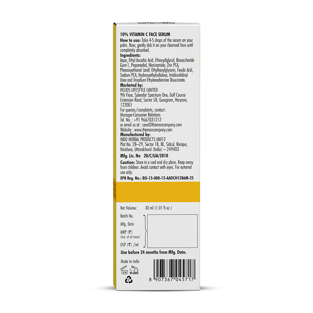 The Man Company 10% Vitamin C Face Serum for Man