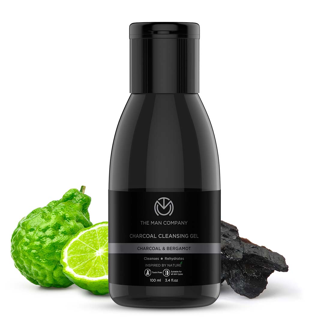 The Man Company Charcoal Cleansing Gel - 100 ml