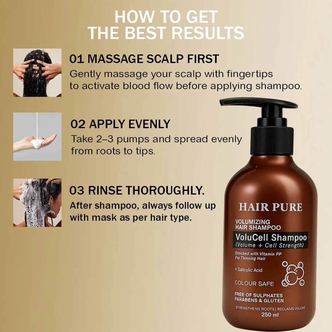 Redifyn Hair Pure Volumizing Shampoo - 250ml