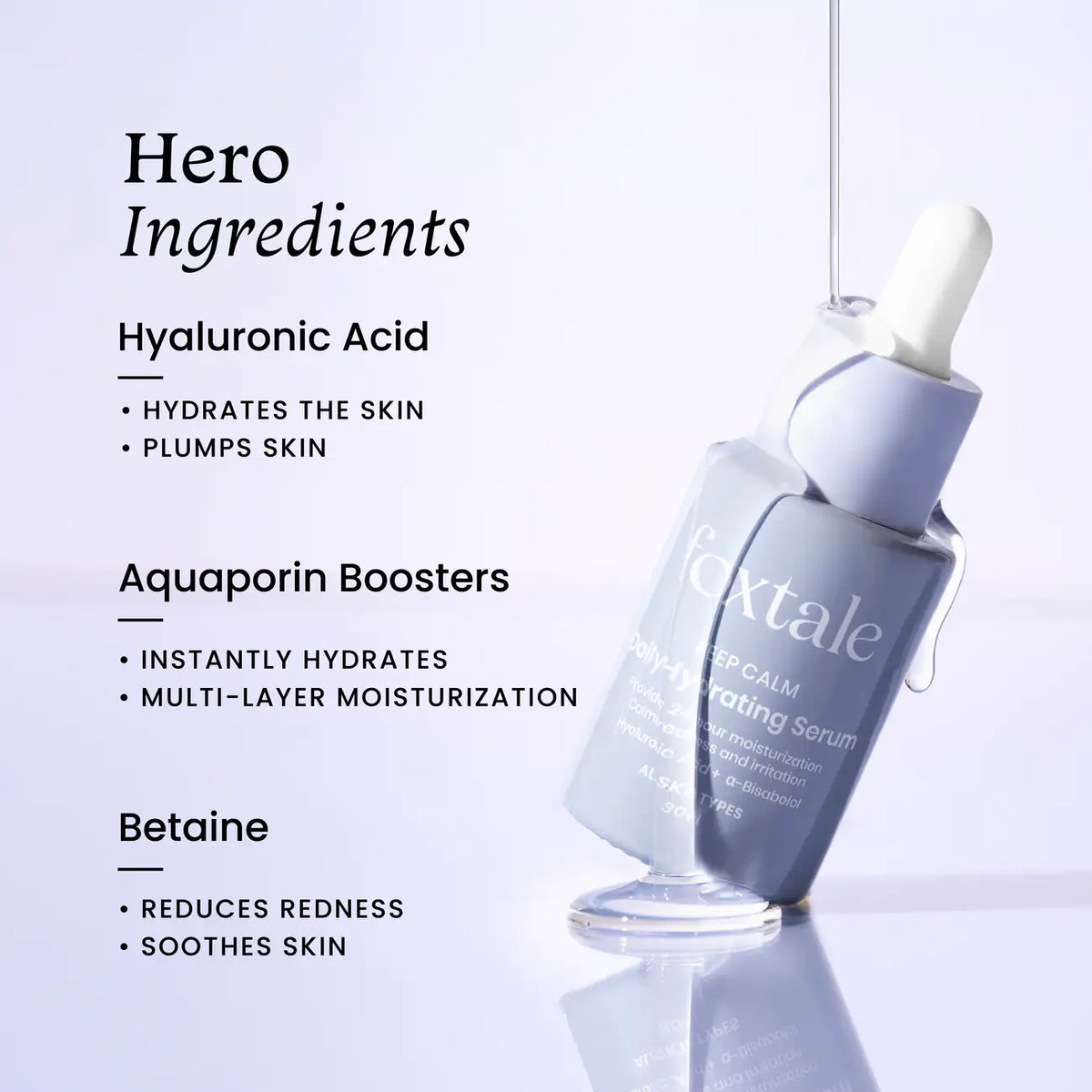 Foxtale Hyaluronic Acid Serum