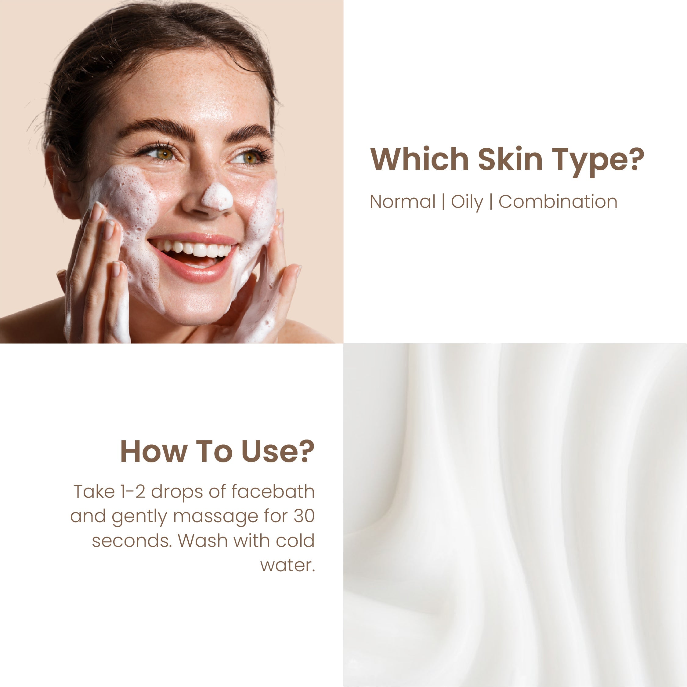 Personal Touch Facebath (1 x 100ml, 2 x 50ml) Deep Cleansing Facewash Trio