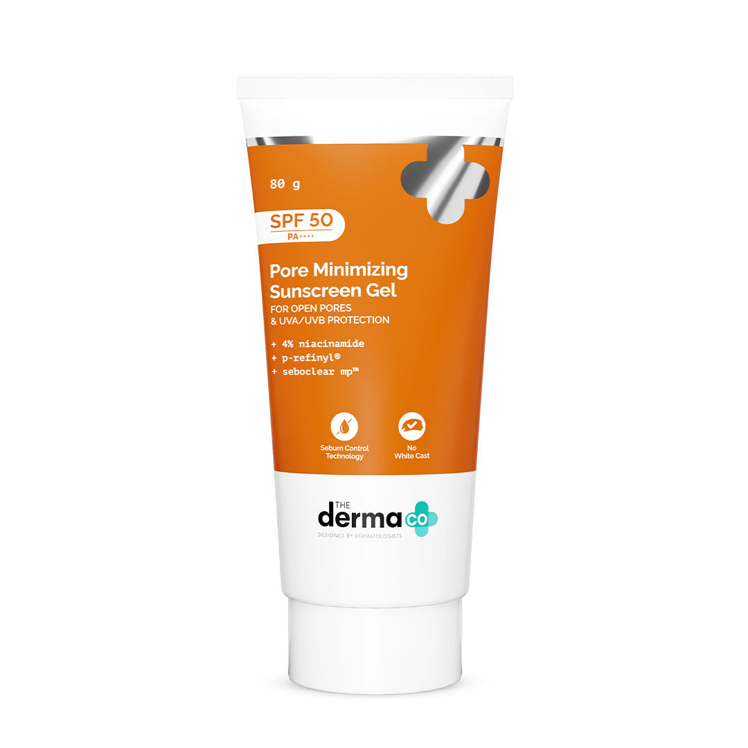 Derma Co Pore Minimizing Sunscreen Gel SPF 50 PA+++