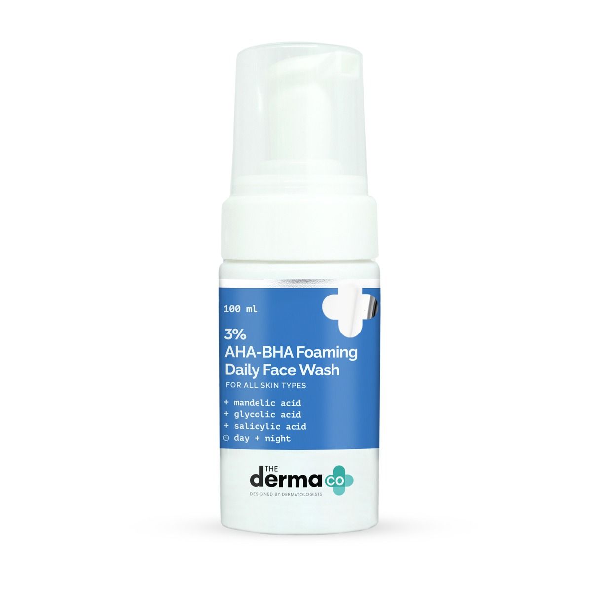 Derma Co 3% AHA+BHA Foaming Daily Face Wash - 100ml