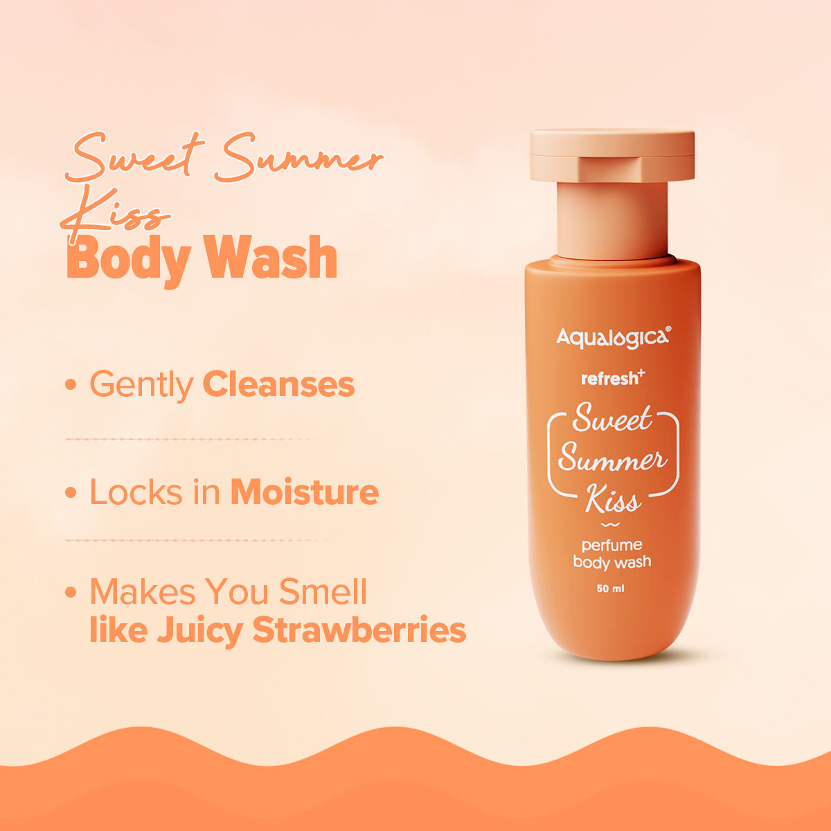 Aqualogica Refresh+ Body Care Set - Sweet Summer Kiss
