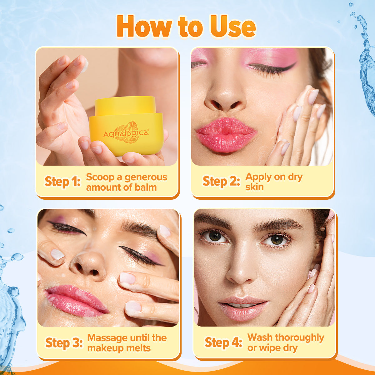 Aqualogica Glow+ Wipe It All Hydrating Cleansing Balm - 50g