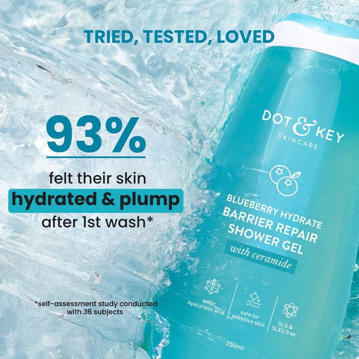 Dot & Key Blueberry Hydrate Barrier Repair Shower Gel - 250ml