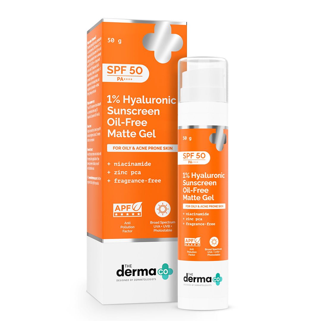 Derma Co 1% Hyaluronic Sunscreen Oil-Free Matte Gel In Vivo Tested