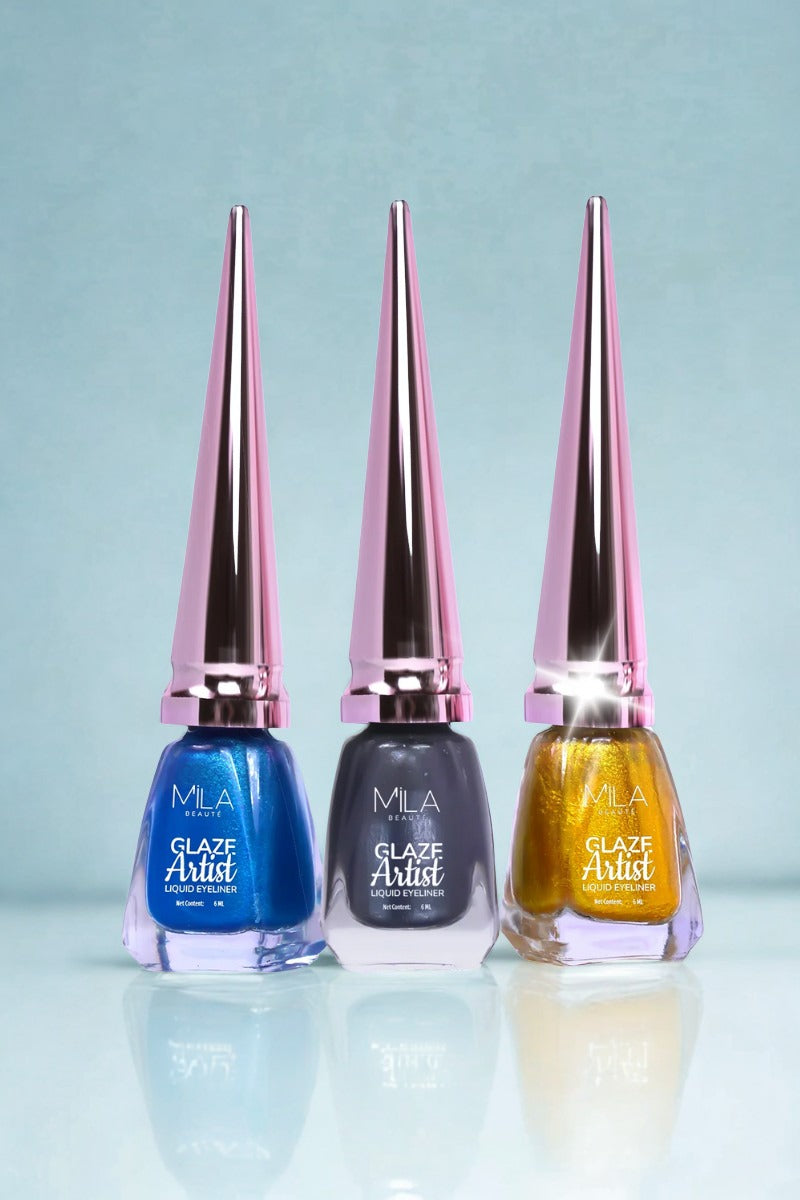 Mila Beaute Glaze Eyeliner Trio