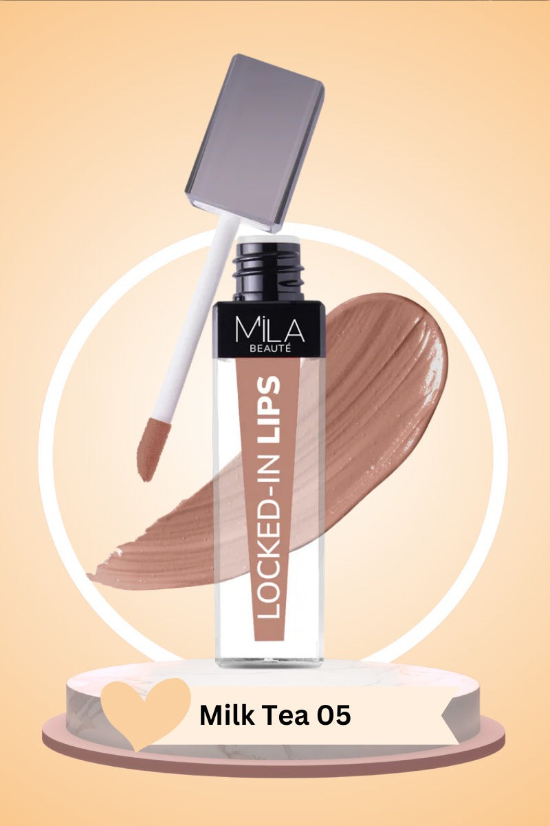 Mila Beaute 12Hr Non Transfer Locked-in Liquid Lipstick