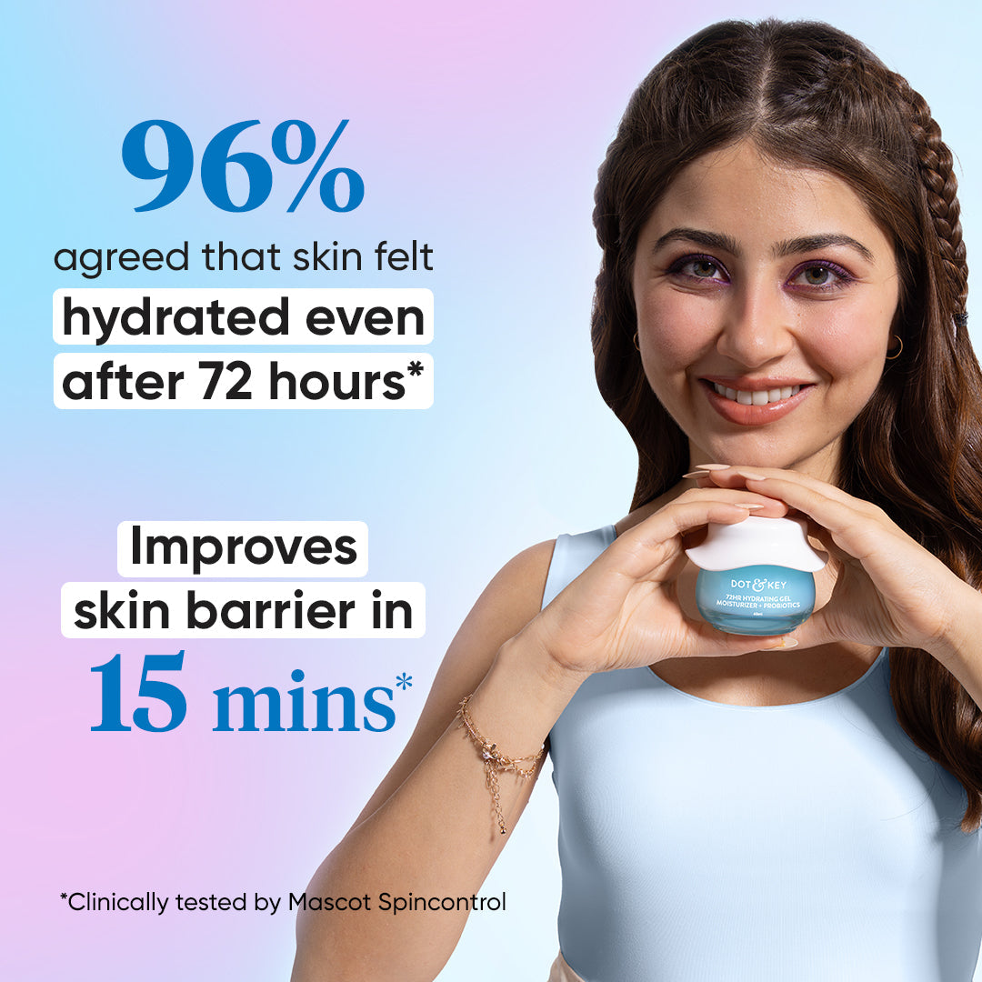 Dot & Key 72HR Hydrating Gel Moisturizer Pack of 2 - 120ml