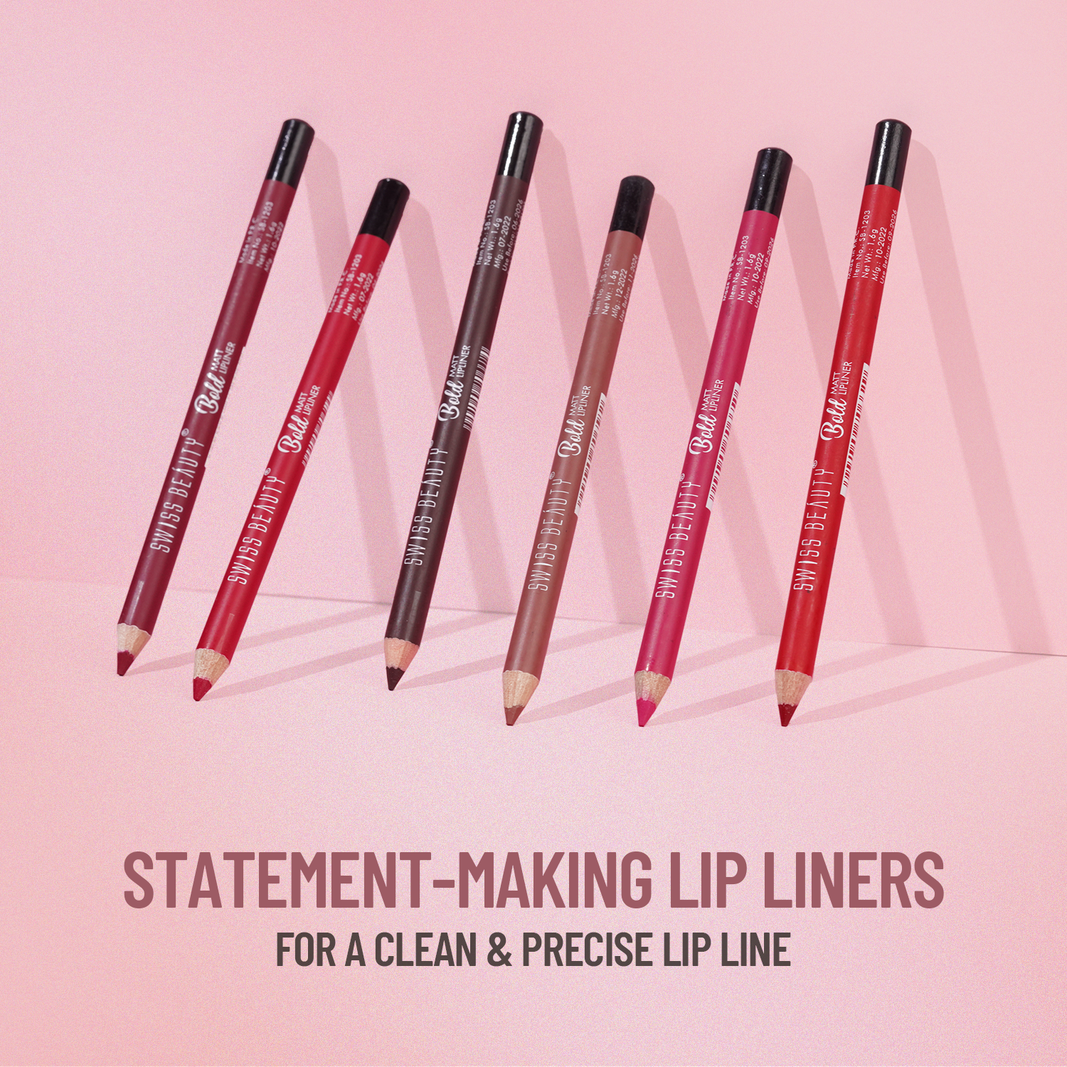 Swiss Beauty Bold Matte Lip Liner