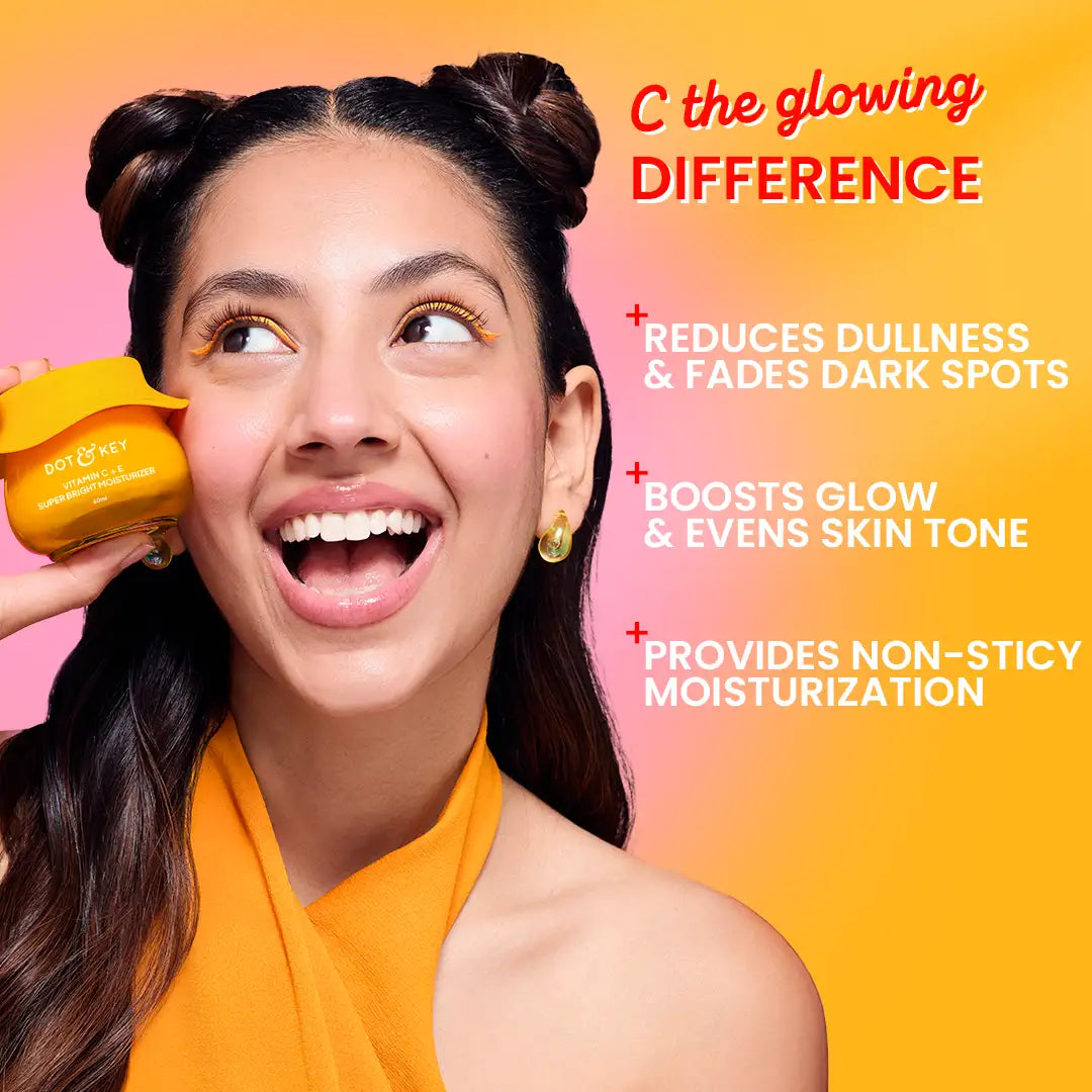 Dot & Key Vitamin C + E Moisturizer for Glowing Skin - 60ml
