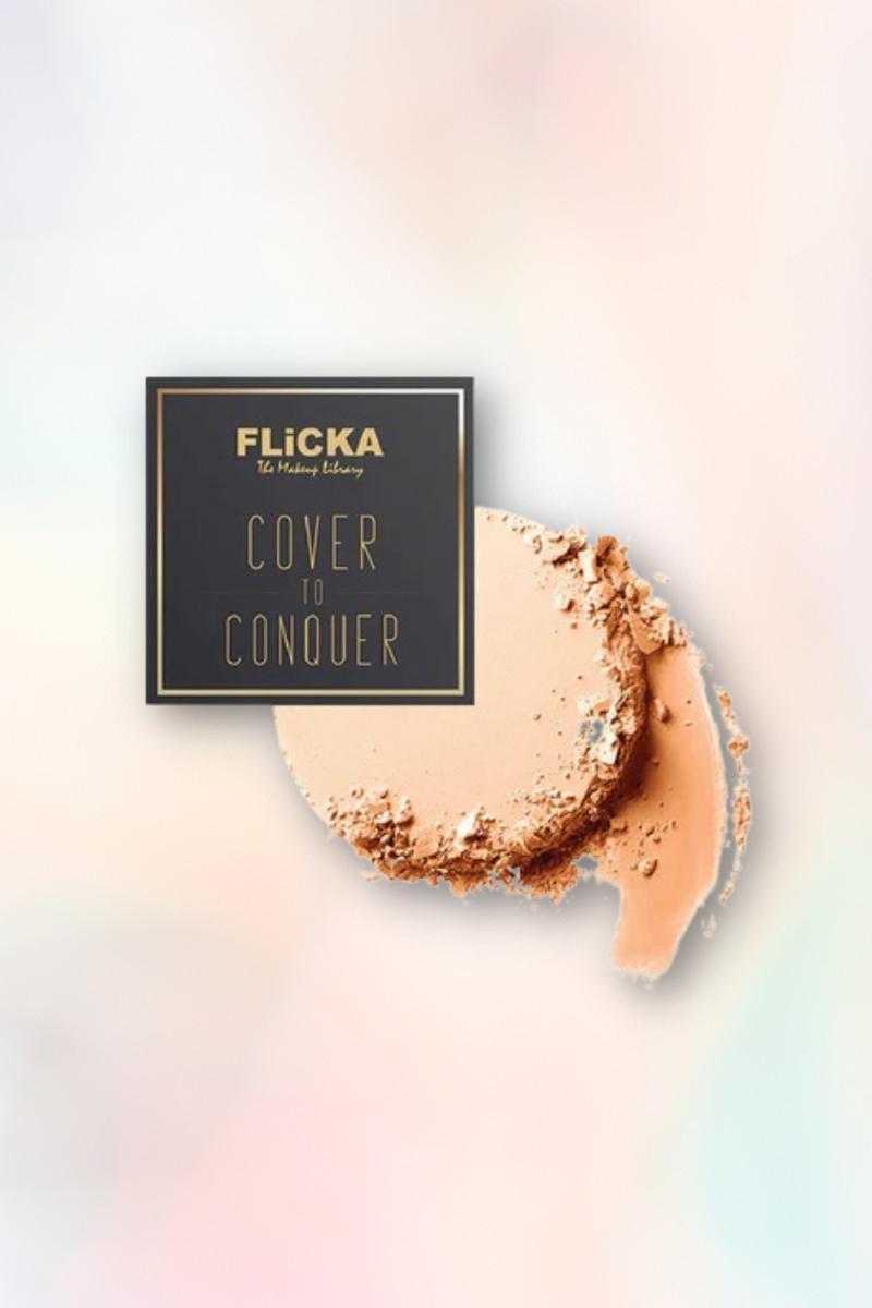 Flicka Cosmetics Cover To Conquer Compact