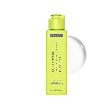 Hyphen Oil Control 2% AHA BHA Face Wash - 100 ml