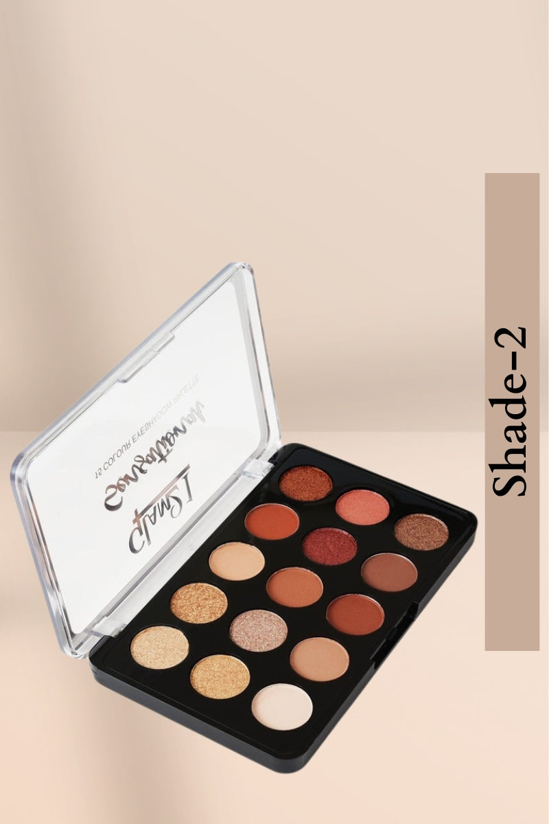 Glam21 Shade-2 Sensational 15 Colour Eyeshadow Palette