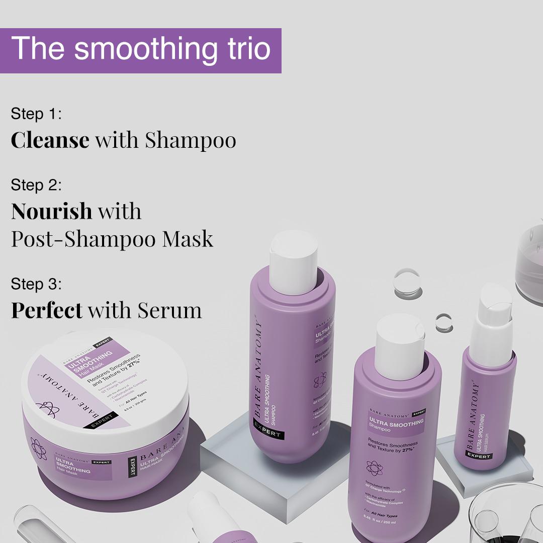 Bare Anatomy Ultra Smoothing Hair Mask- 250gm