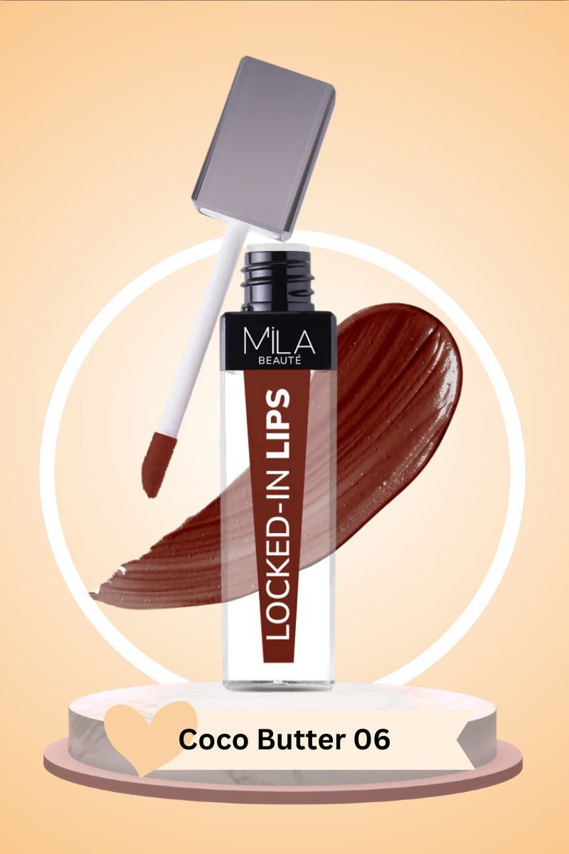 Mila Beaute 12Hr Non Transfer Locked-in Liquid Lipstick