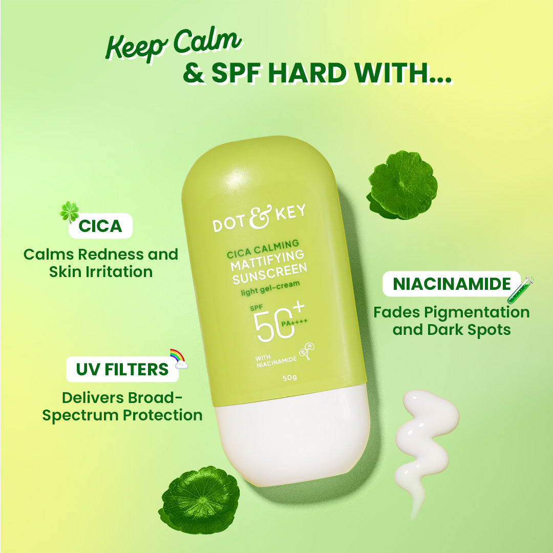 Cica Calming Mattifying Sunscreen SPF 50+ PA++++