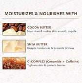 mCaffeine Pore Clear Coffee Cookie Face Scrub - 100gm