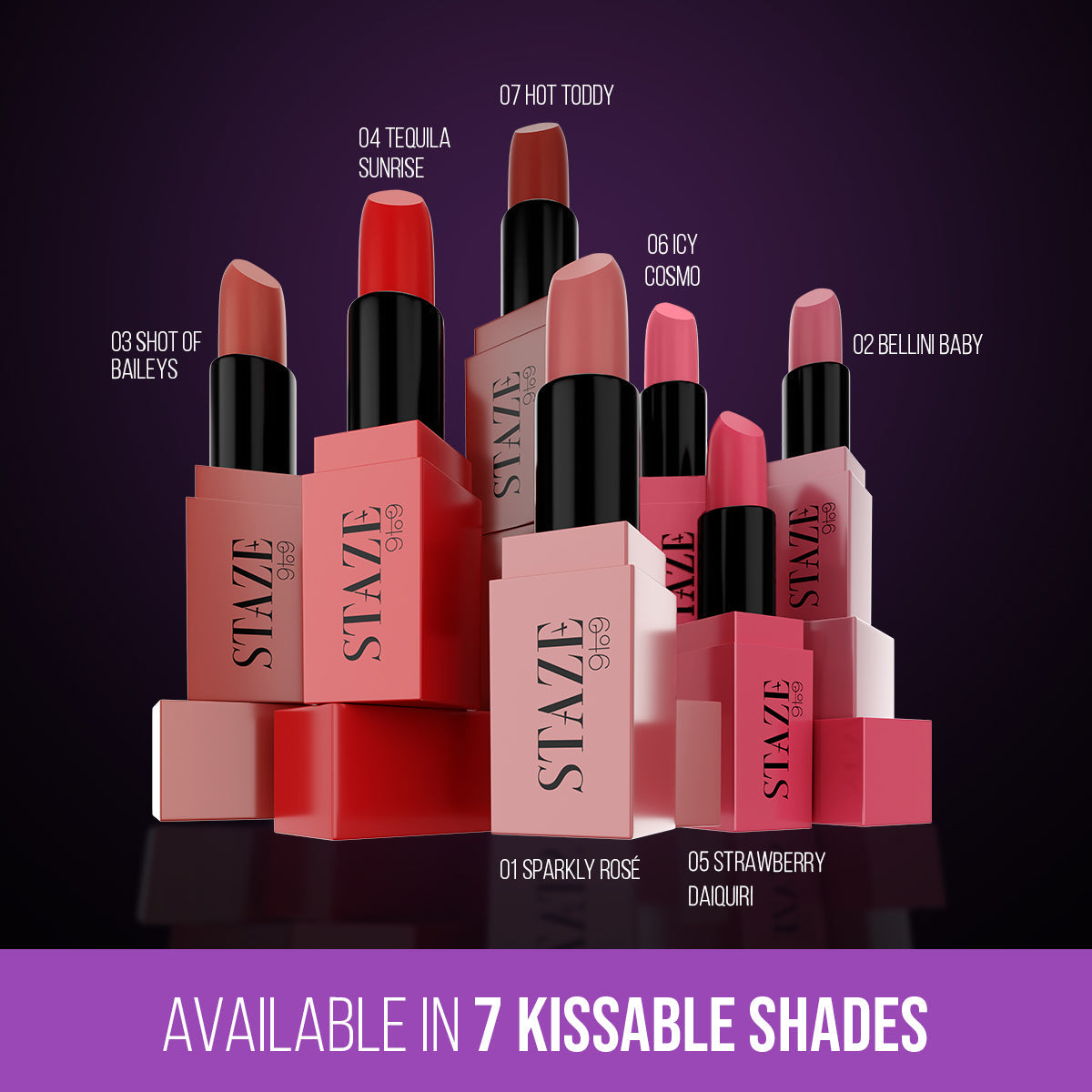 Staze Crème De La Matte Lipstick