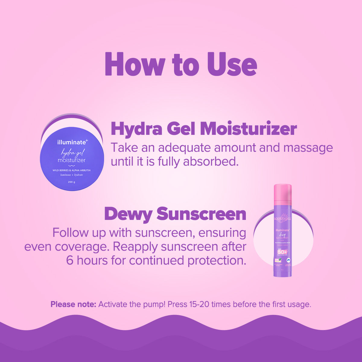 Aqualogica Illuminate+ Protect & Hydrate Duo