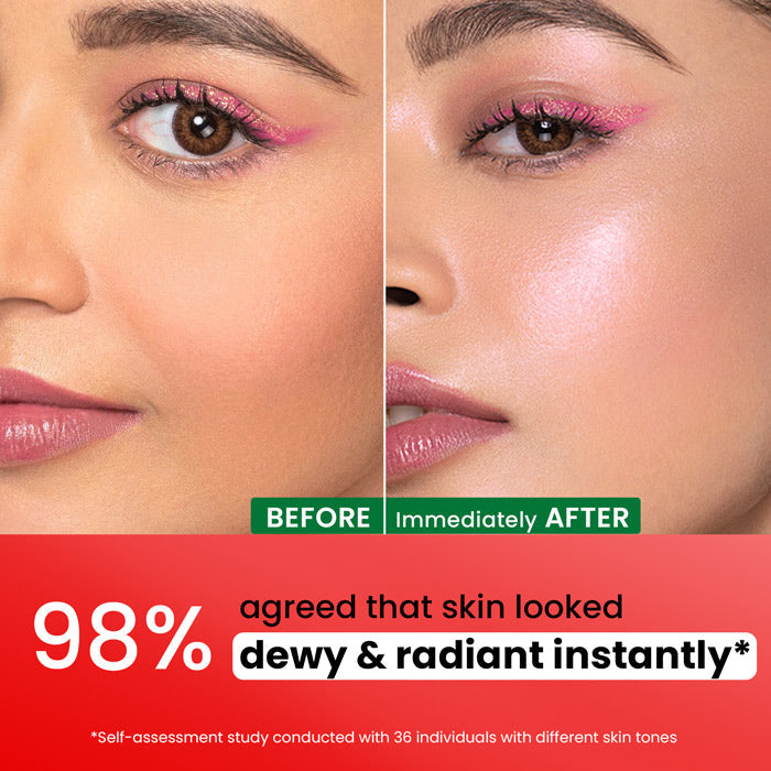 Dot & Key Strobe Cream (Moisturizer + Highlighter) - Strawberry - Pearl Pink