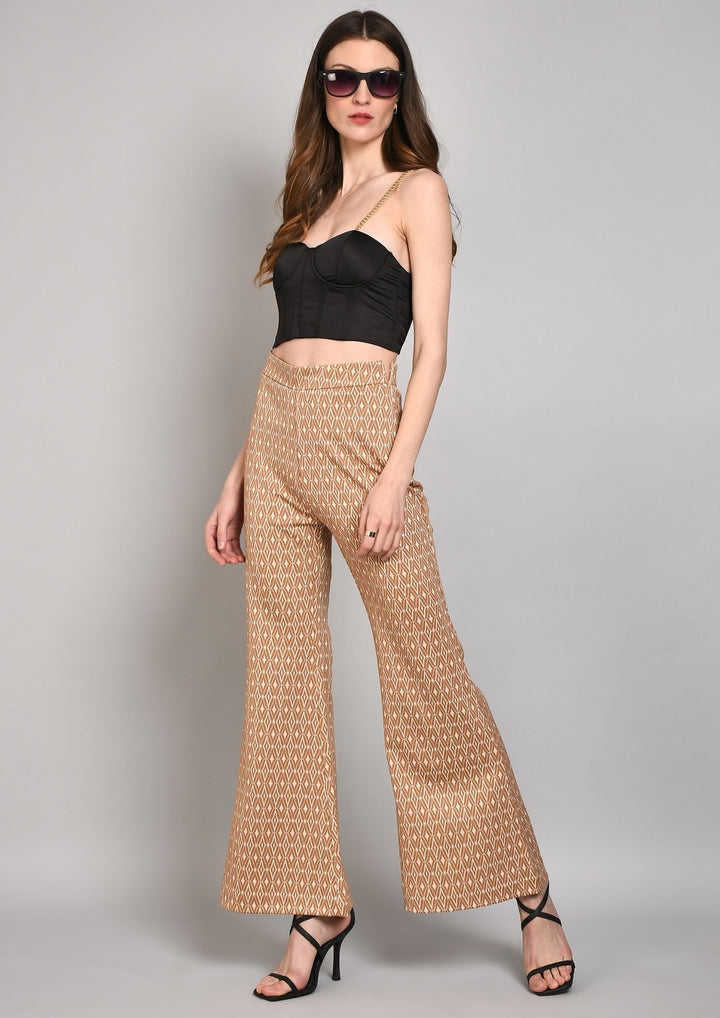 Studio OJS Printed Bell Bottoms