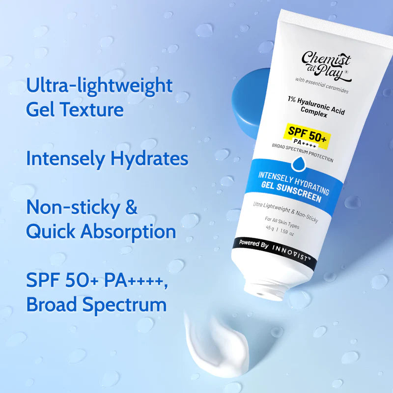 Chemist at Play 1% Hyaluronic Acid Gel Sunscreen SPF 50+ PA++++