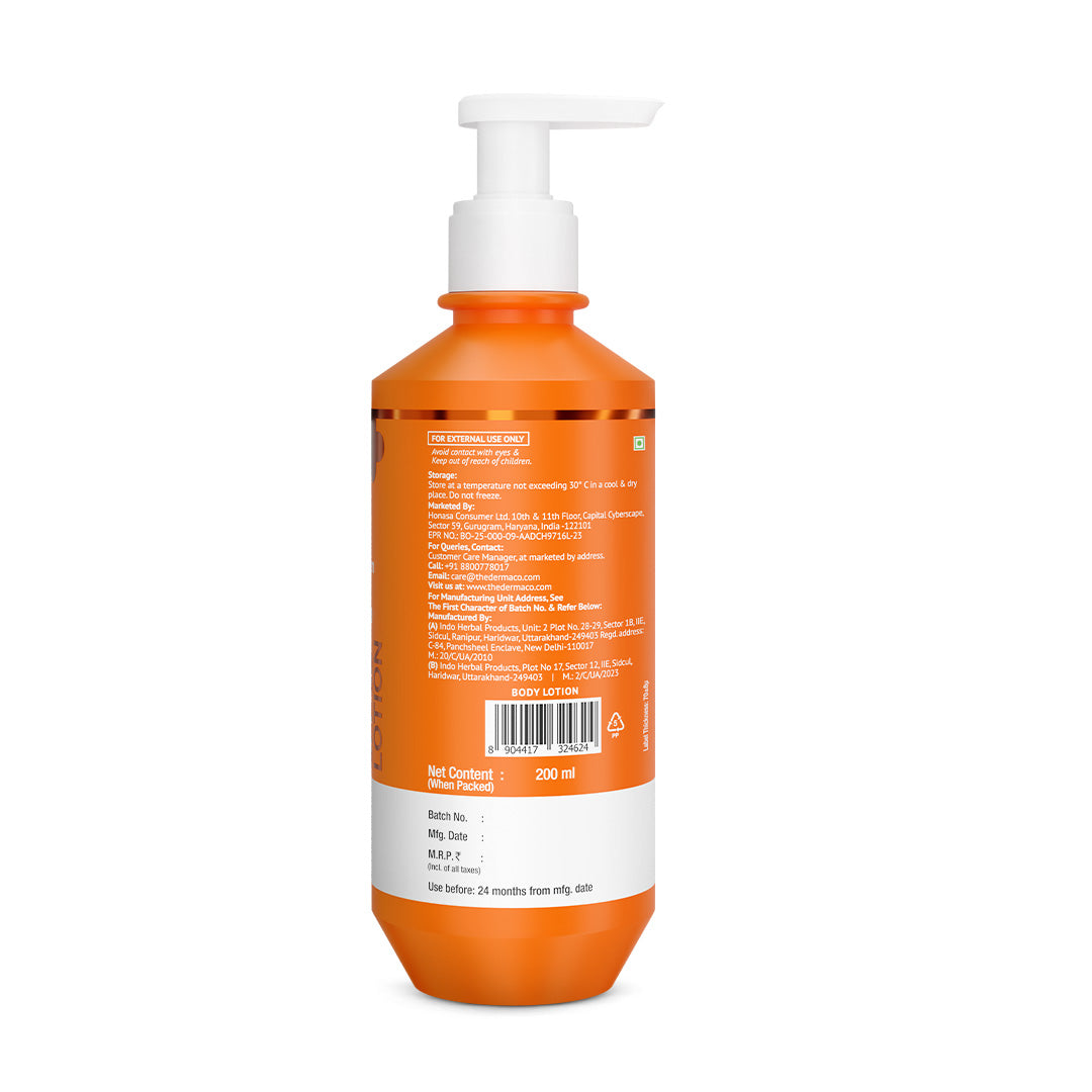 Derma Co 1% Hyaluronic Moisturizing Sunscreen Body Lotion In-Vivo Tested - 200ml