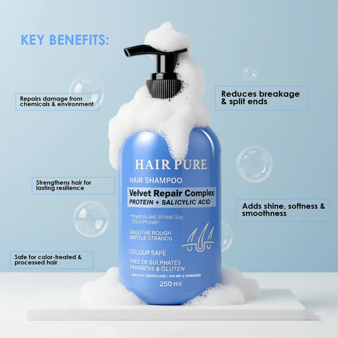 Redifyn Hair Pure Velvet Repair Shampoo - 250ml