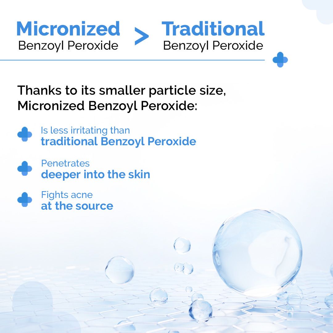 Derma Co 2.5% Benzoyl Peroxide Gel Face Wash with Glycerin & Allantoin