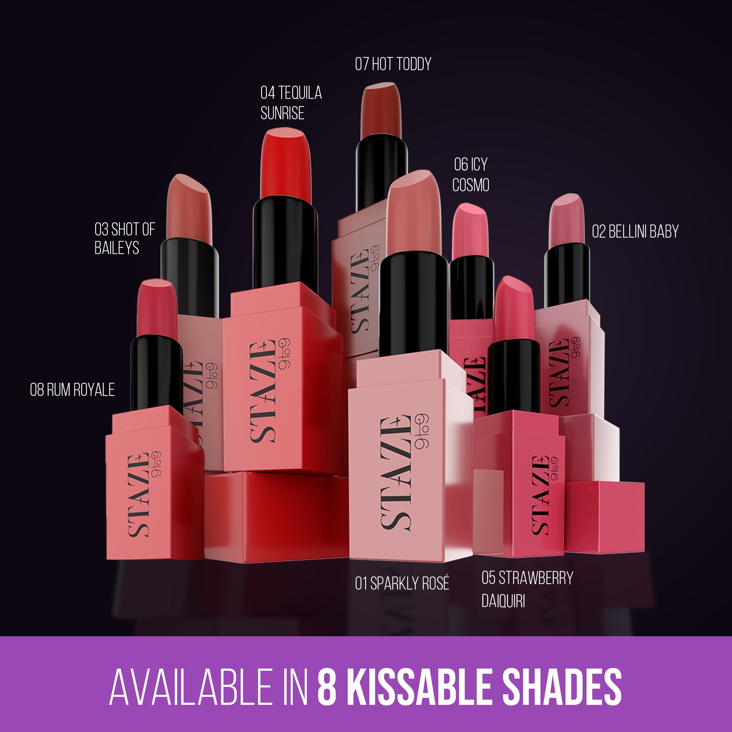 Staze Crème De La Matte Lipstick