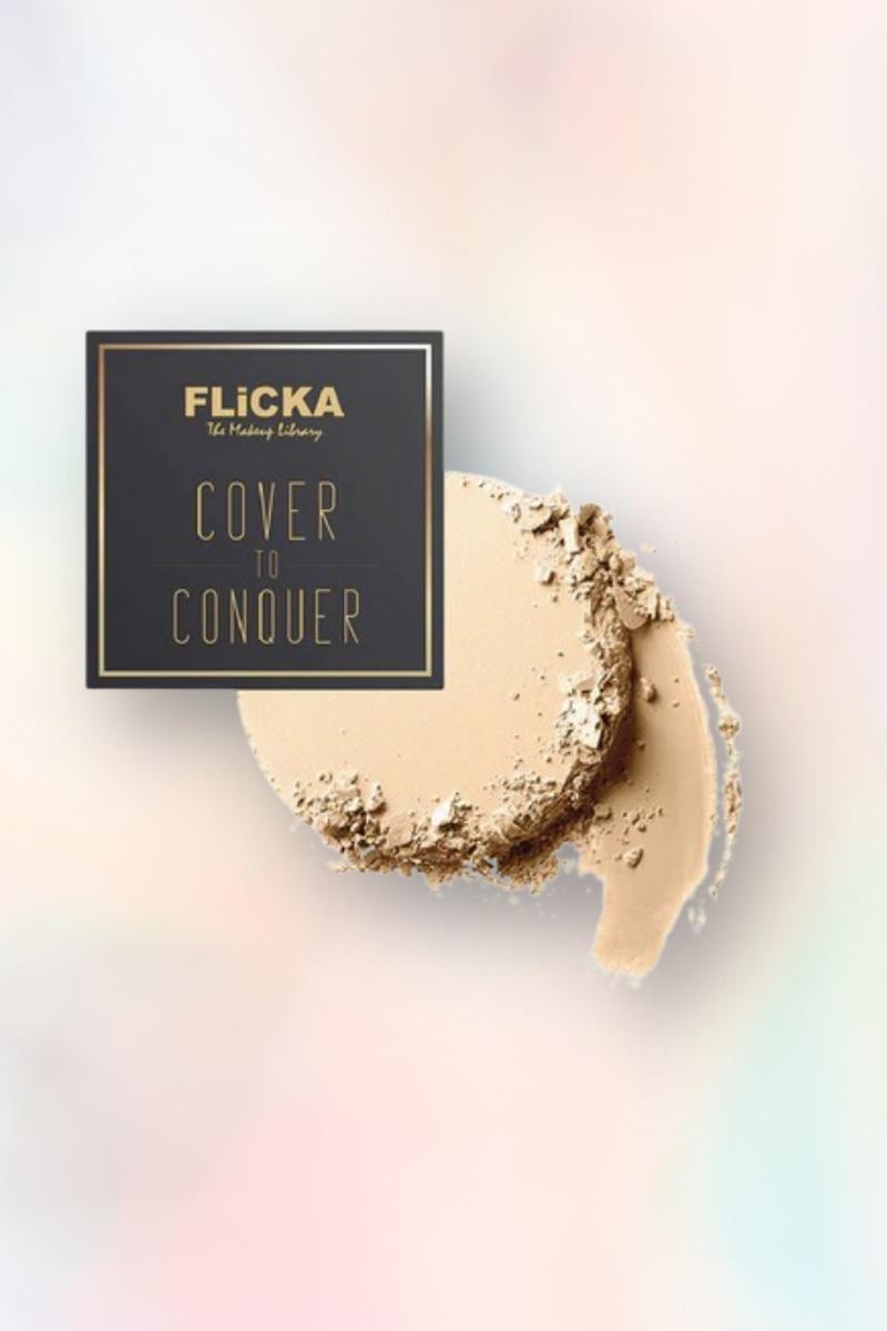 Flicka Cosmetics Cover To Conquer Compact