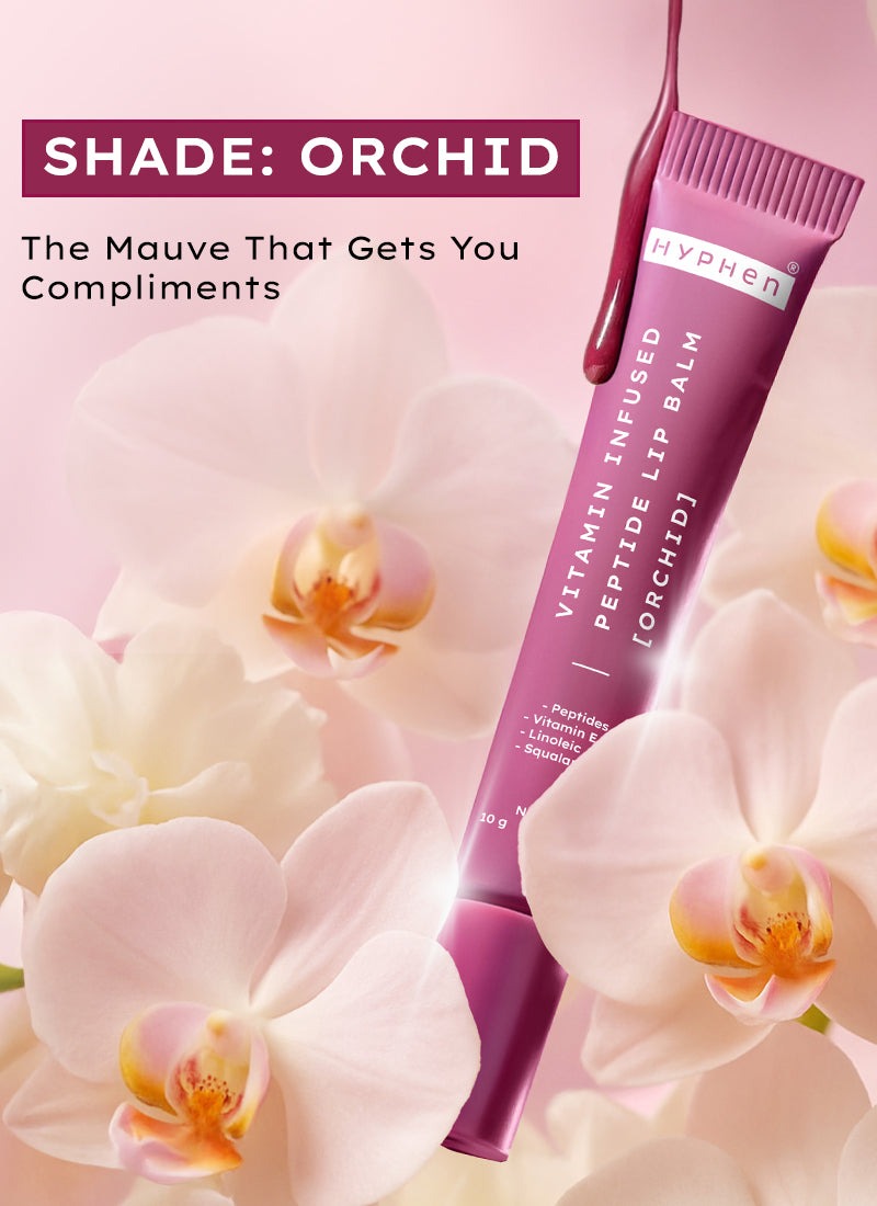Hyphen Vitamin Infused Peptide Lip Balm - Orchid