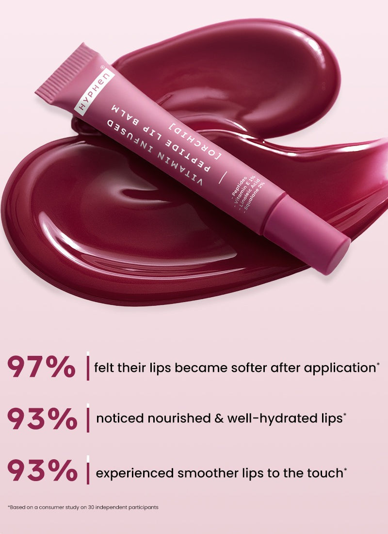 Hyphen Vitamin Infused Peptide Lip Balm - Orchid