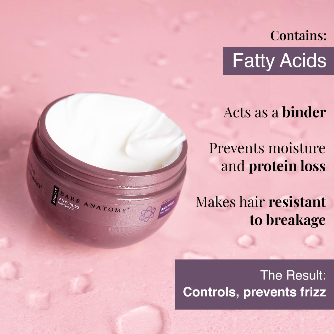 Bare Anatomy Anti-Frizz Hair Mask - 250gm