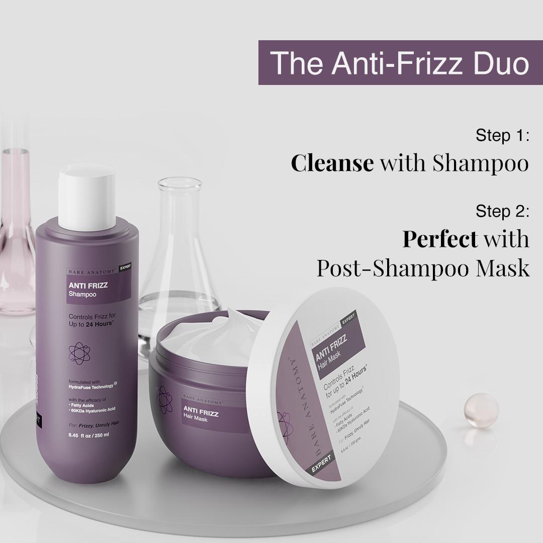 Bare Anatomy Anti-Frizz Hair Mask - 250gm