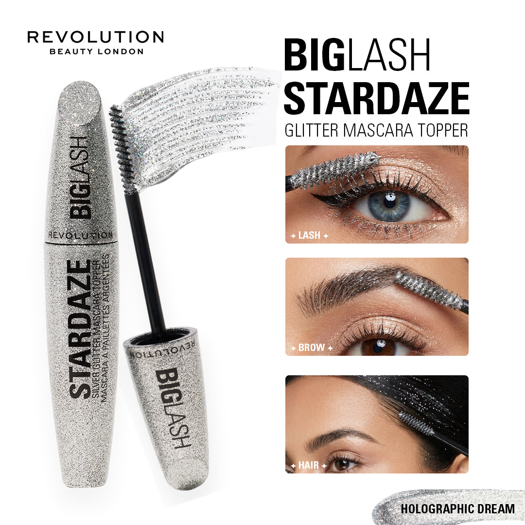 Makeup Revolution Big Lash Stardaze Hair & Brow Glitter Mascara