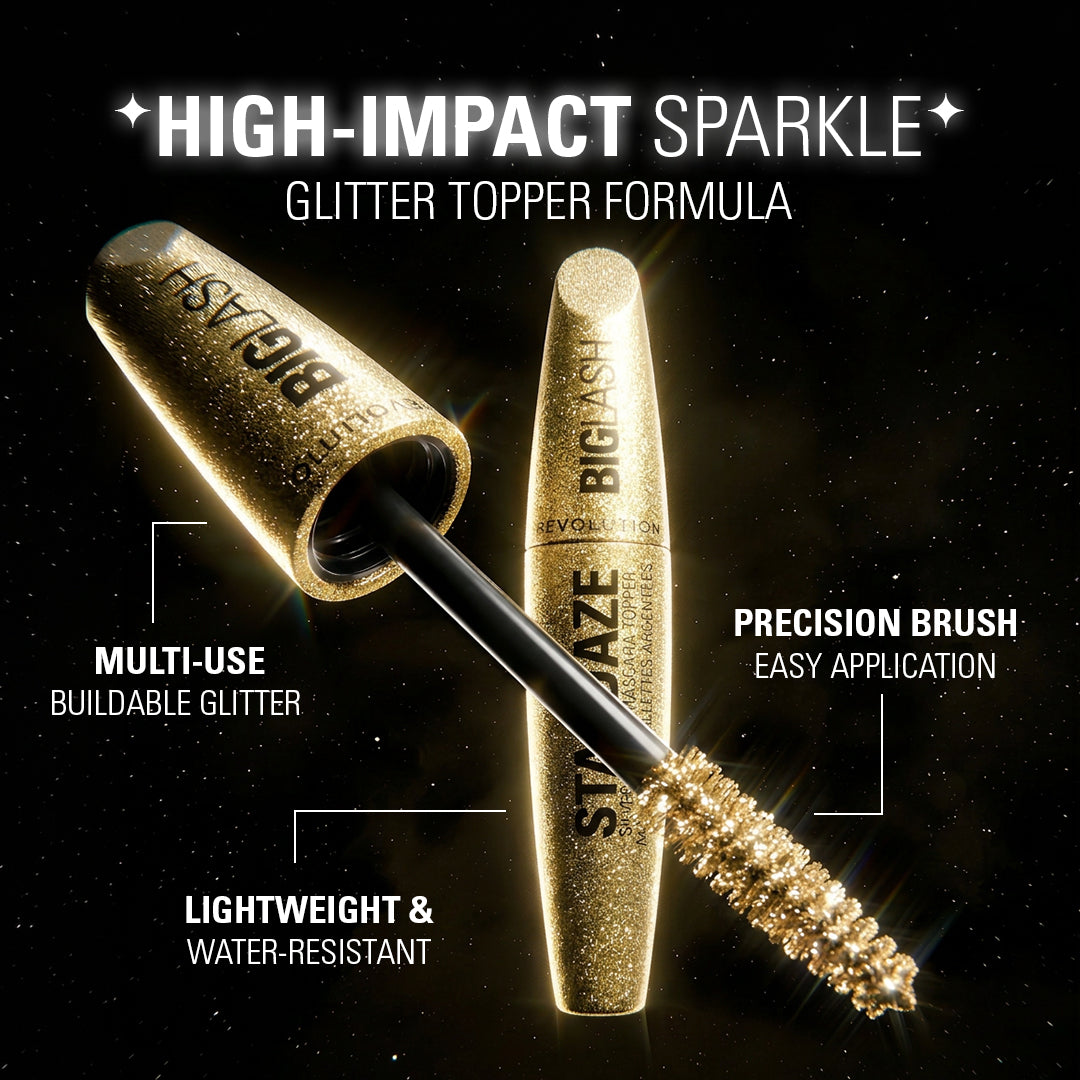 Makeup Revolution Big Lash Stardaze Hair & Brow Glitter Mascara