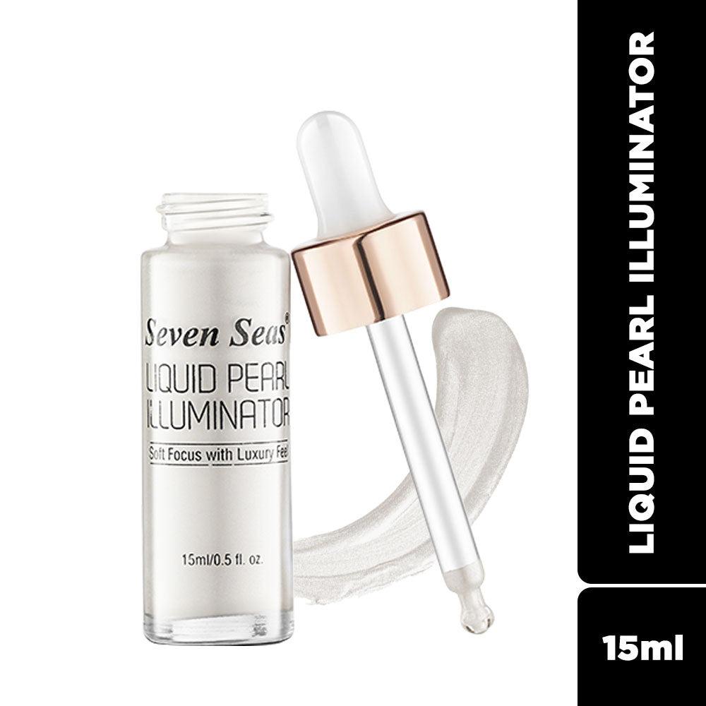 Seven Seas SS-483-Snow White-102 Liquid Pearl Illuminator Face Highlighter