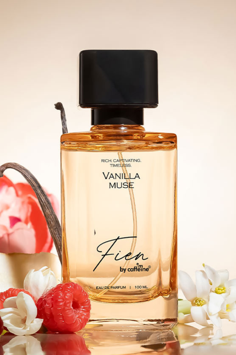 mCaffeine Fien Vanilla Muse Perfume for Women - Sweet Vanilla