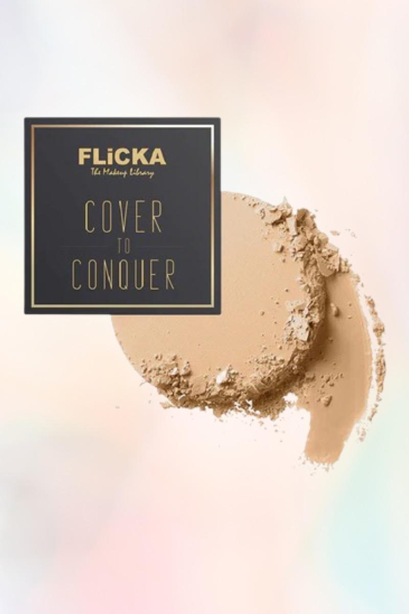 Flicka Cosmetics Cover To Conquer Compact