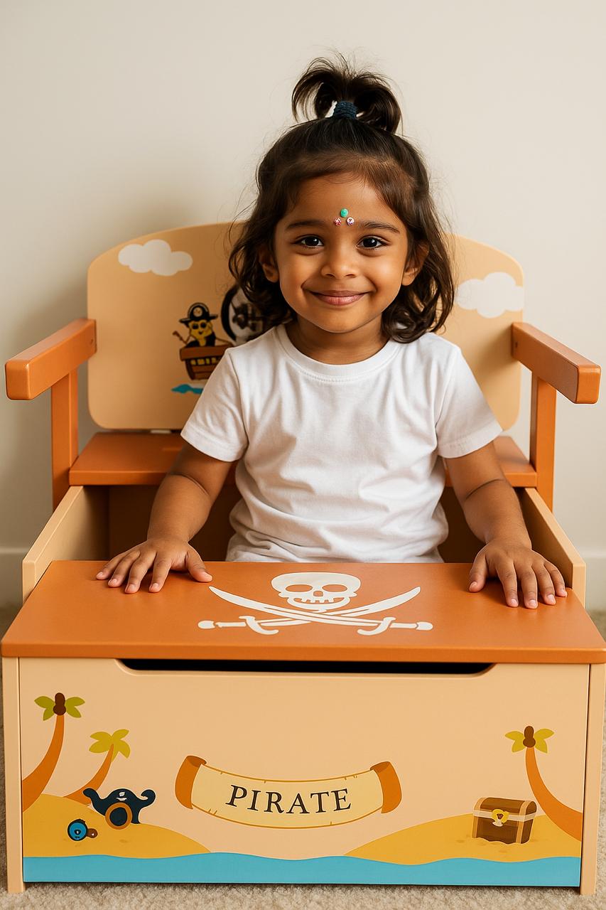 Dimorra Pirate Chair 3-in-1 (Sky Blue)