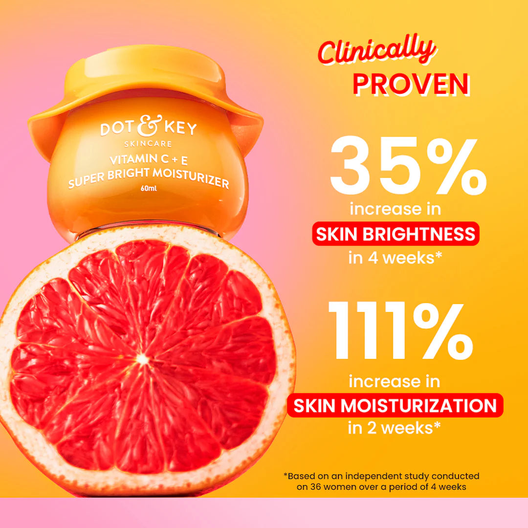 Dot & Key Strawberry Dew Tinted Sunscreen 01 Porcelain + Vitamin C + E Moisturizer