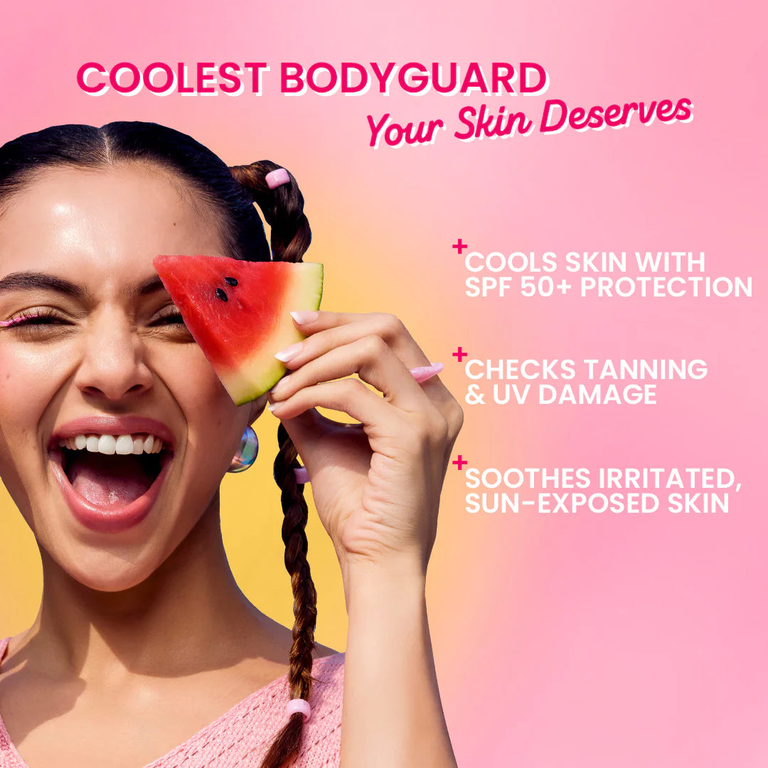 Dot & Key Watermelon body sunscreen + watermelon roll on
