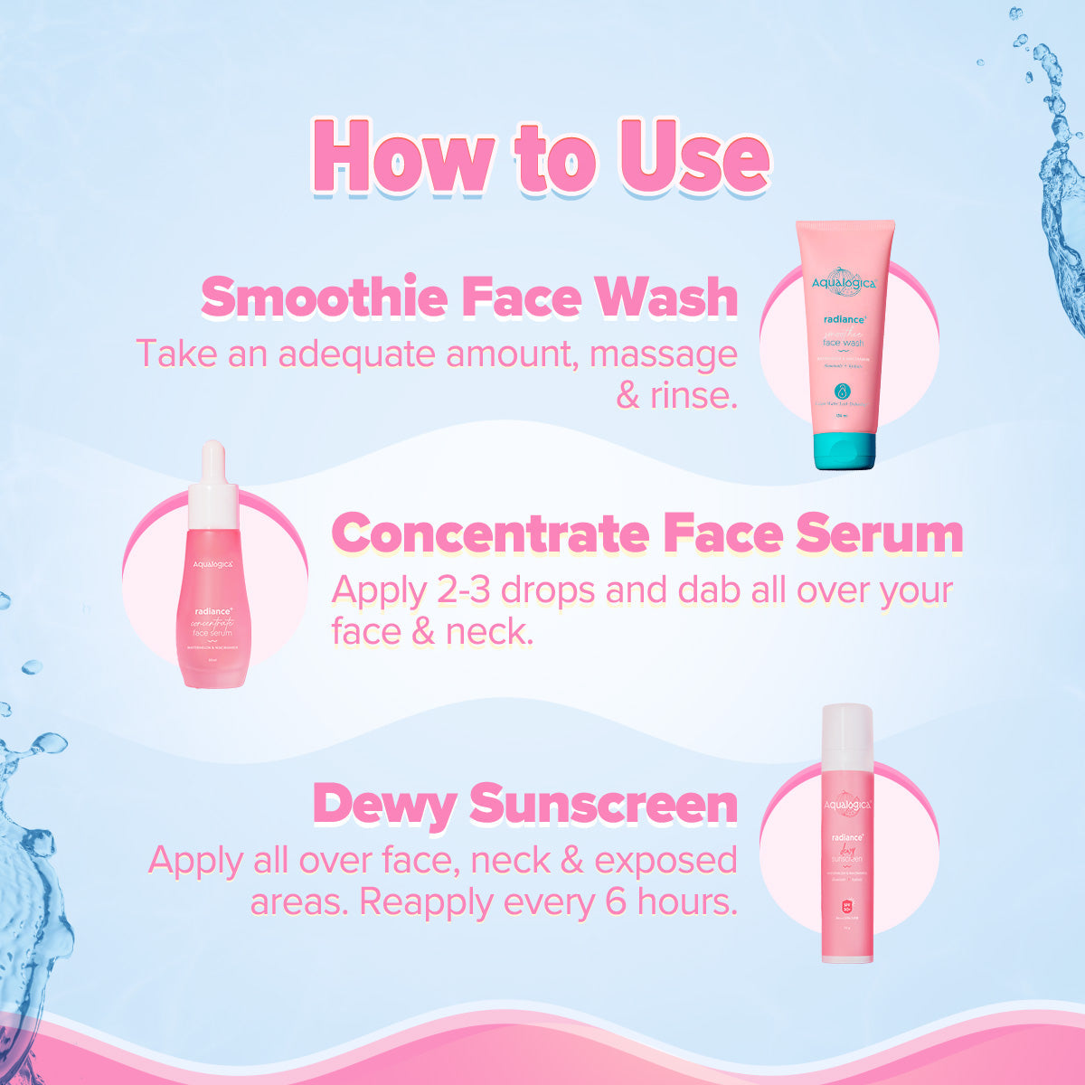 Aqualogica Skin Radiance Combo