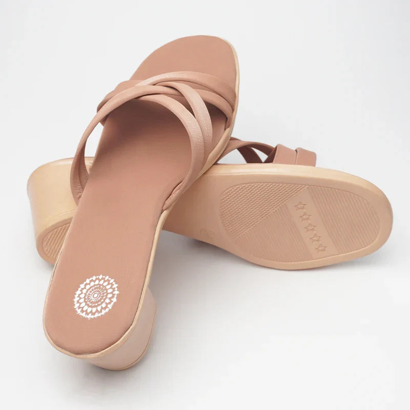 Dhajcraft Beige Heels