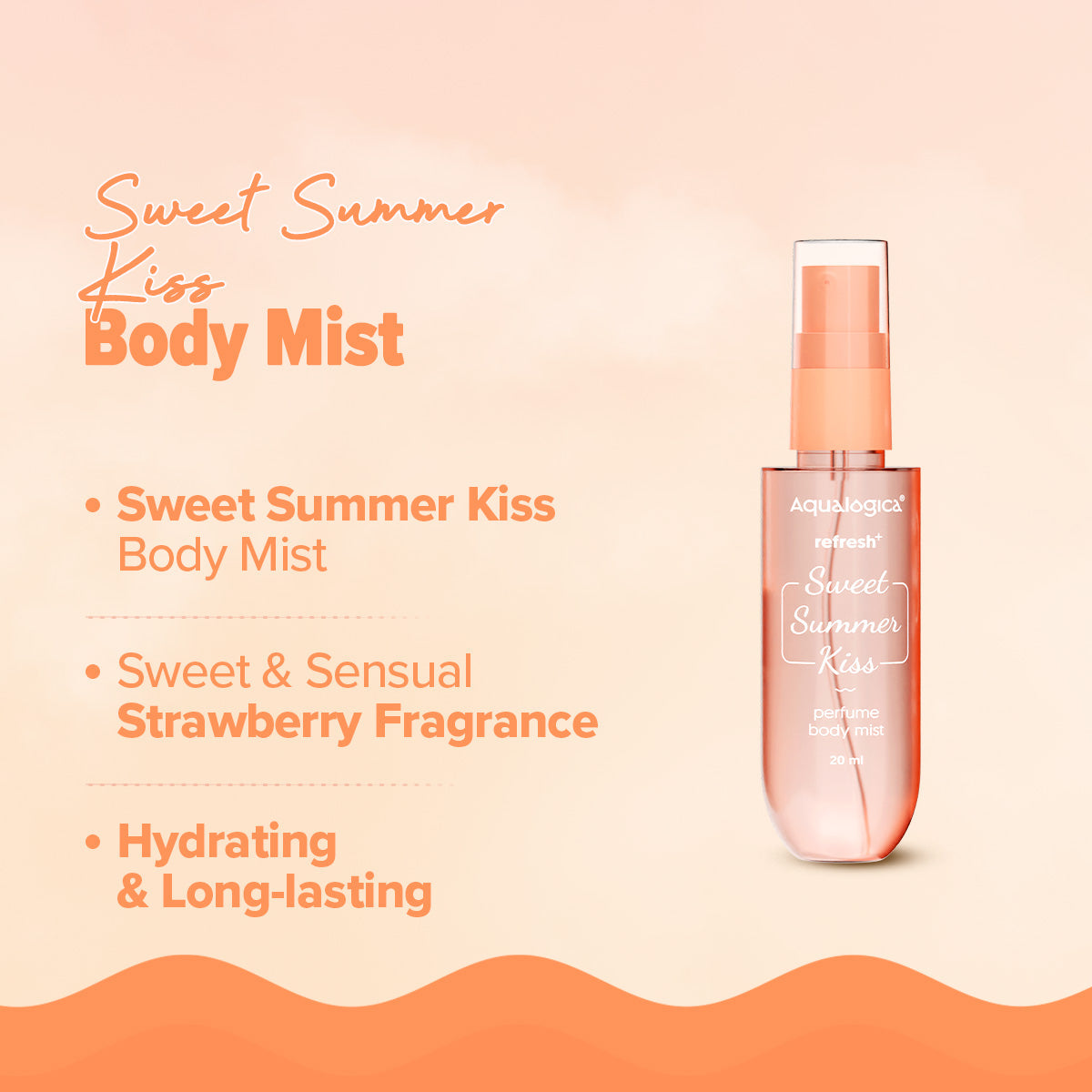 Aqualogica Refresh+ Body Care Set - Sweet Summer Kiss