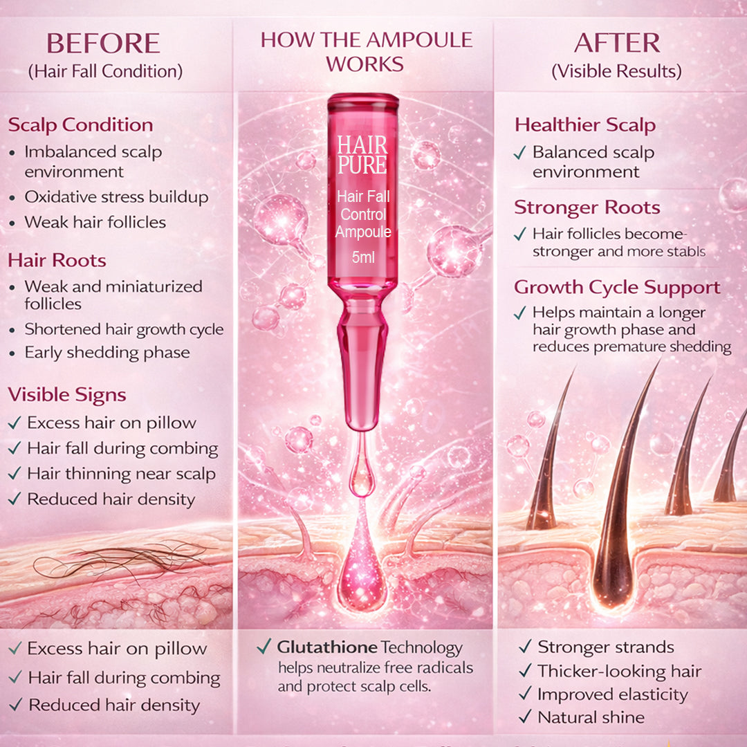 Redifyn Hair Pure Hair Fall Control Ampoule - 5ml