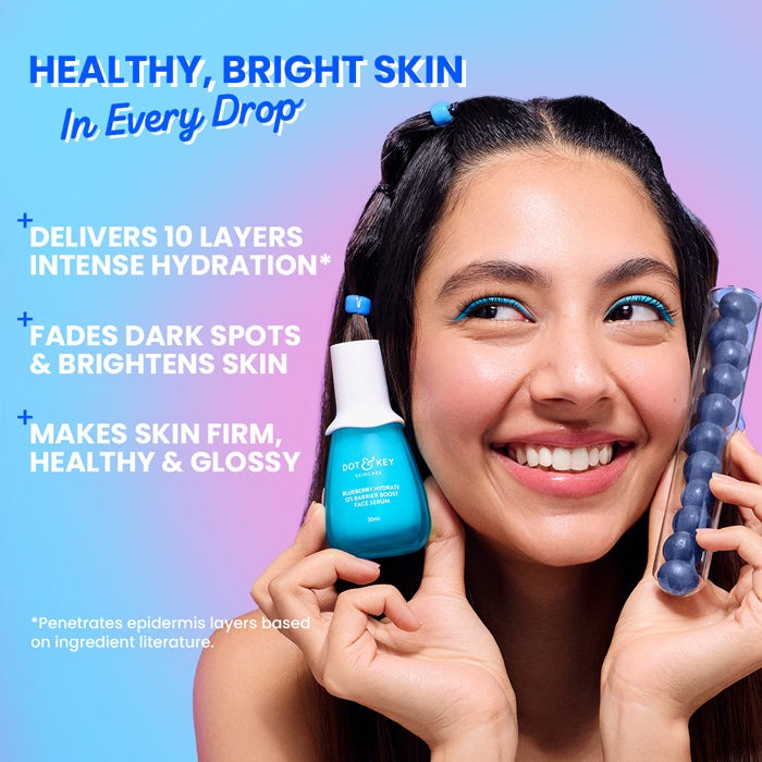 Dot & Key Blueberry Hydrate 12% Barrier Boost Face Serum - 30ml